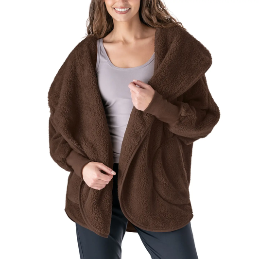 Mocha Packable Cardigan