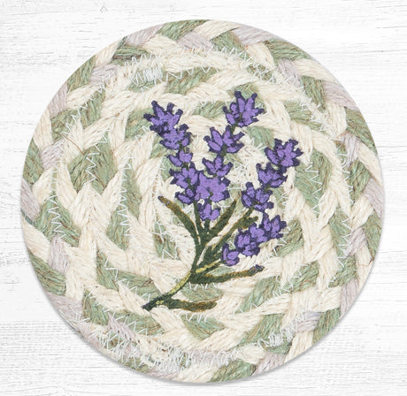 LAVENDER Jute Coaster
