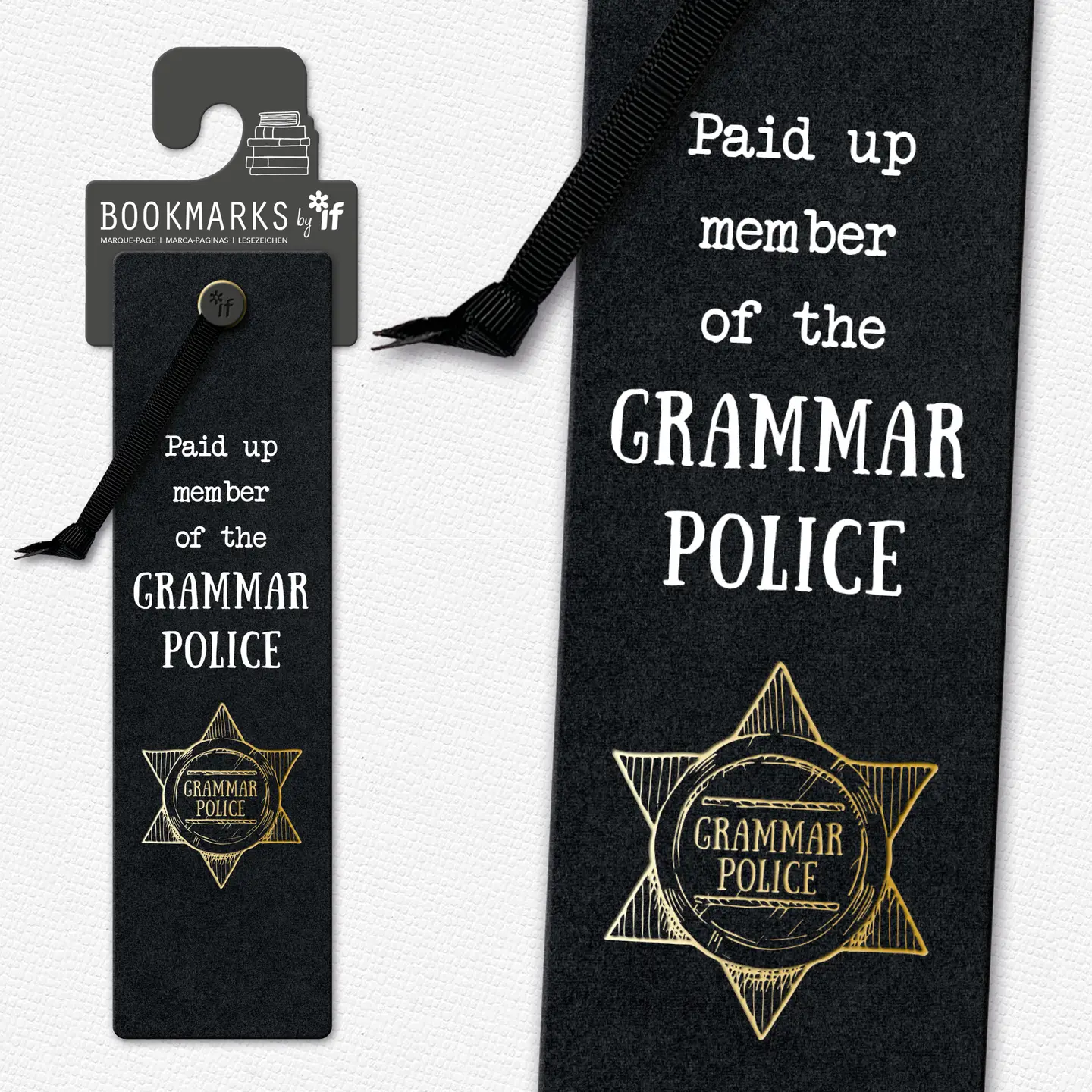 GRAMMAR POLICE BOOKMARK
