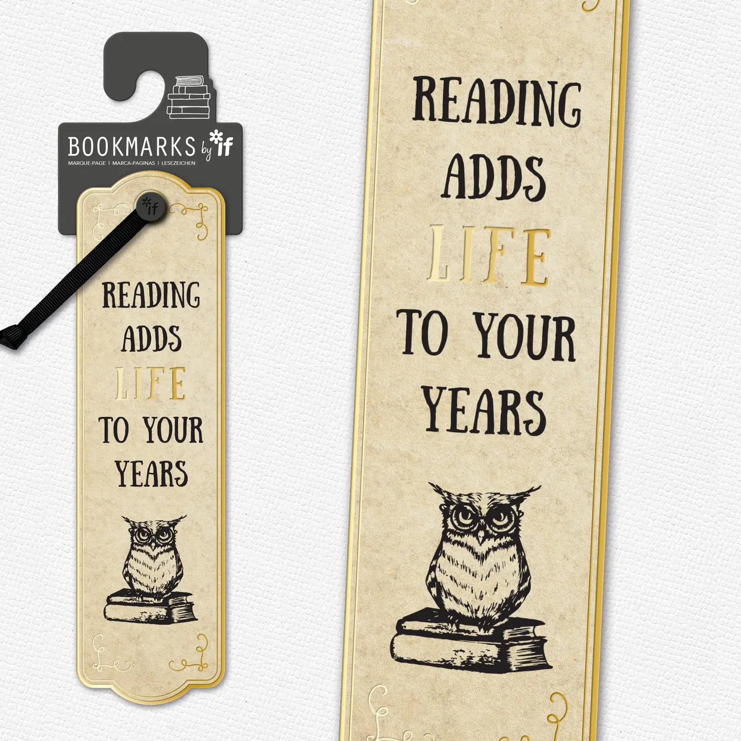 LIFE TO YOUR YEARS BOOKMARK