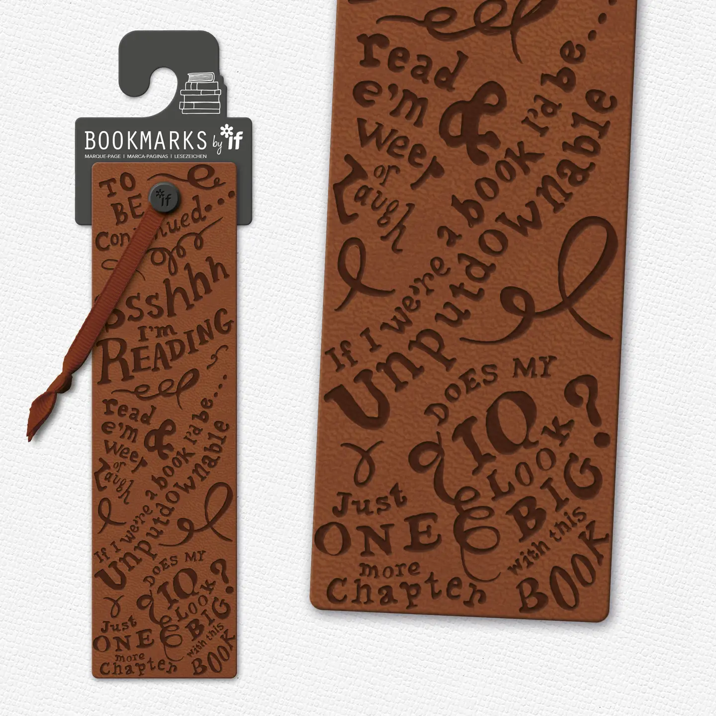 SSSHHH IM READING BOOKMARK