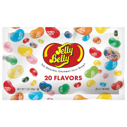 Jelly Belly 20 Flavor Assorted Jelly Beans 1 oz Bag