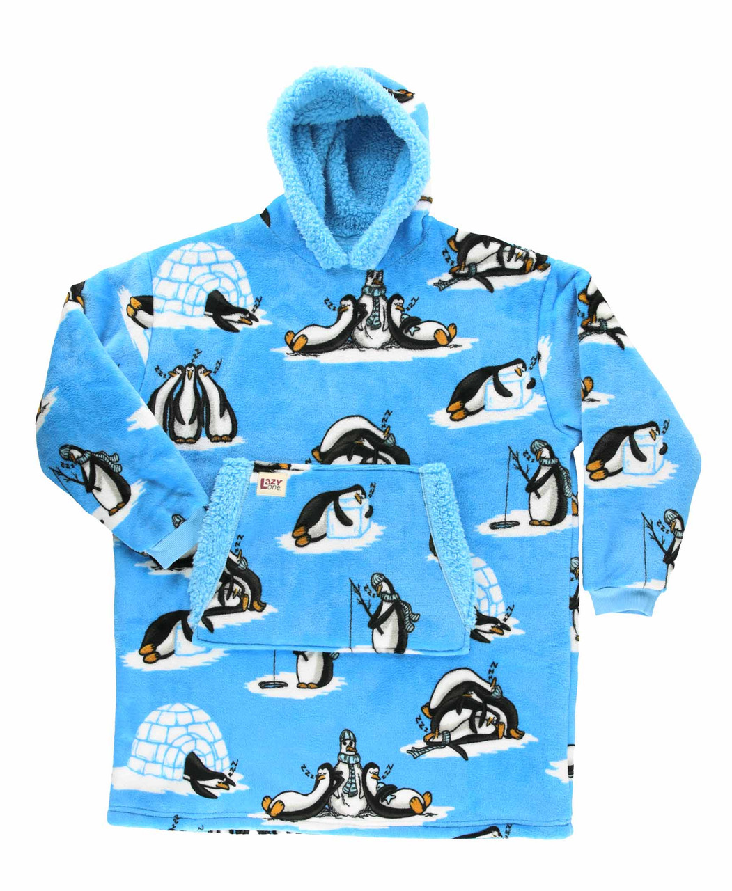 Out Cold Kid Blanket Hoodie