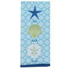 *Saltwater Shells TEA TOWEL