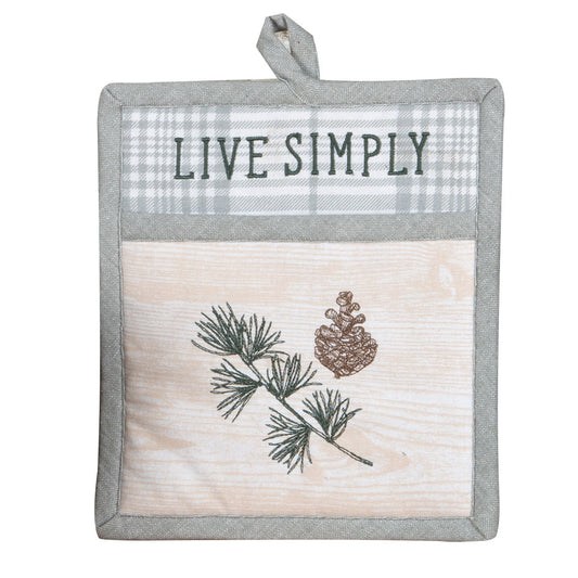 Tranquility Lodge Pocket Mitt