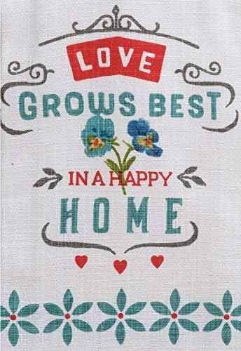 * HOME TEA TOWEL