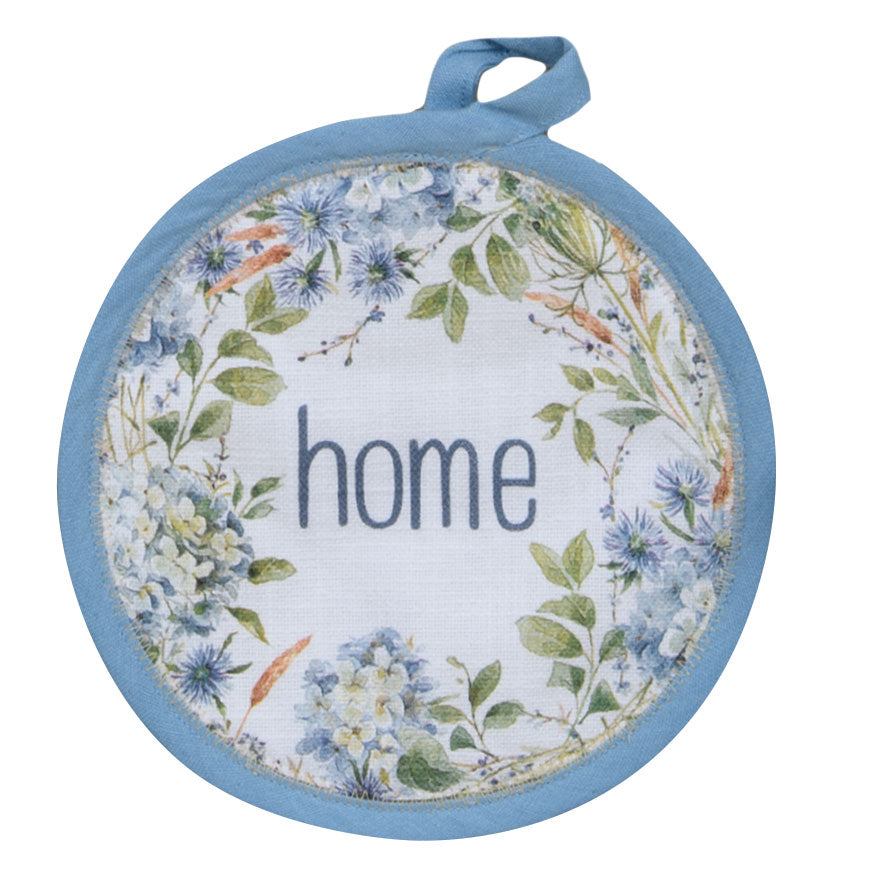 BLUE HOME POTHOLDER