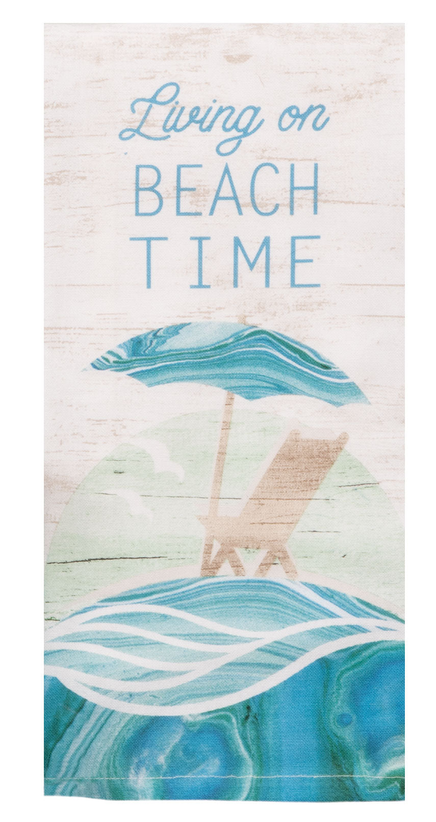 BEACH TIME Tea Towel