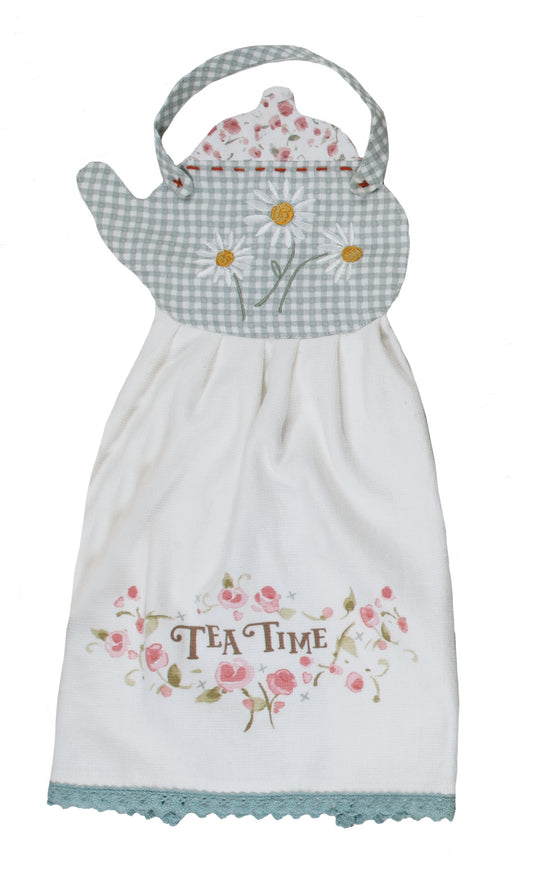 Tea Time Tie Towel
