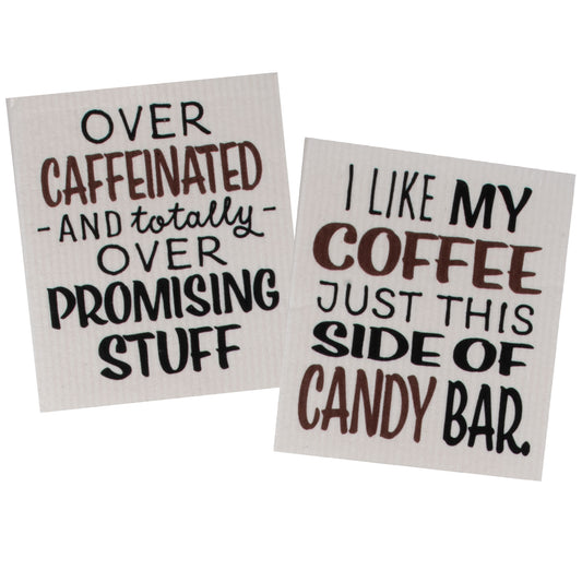 COFFEE BANTER 2PK SWEDISH CLOTHS
