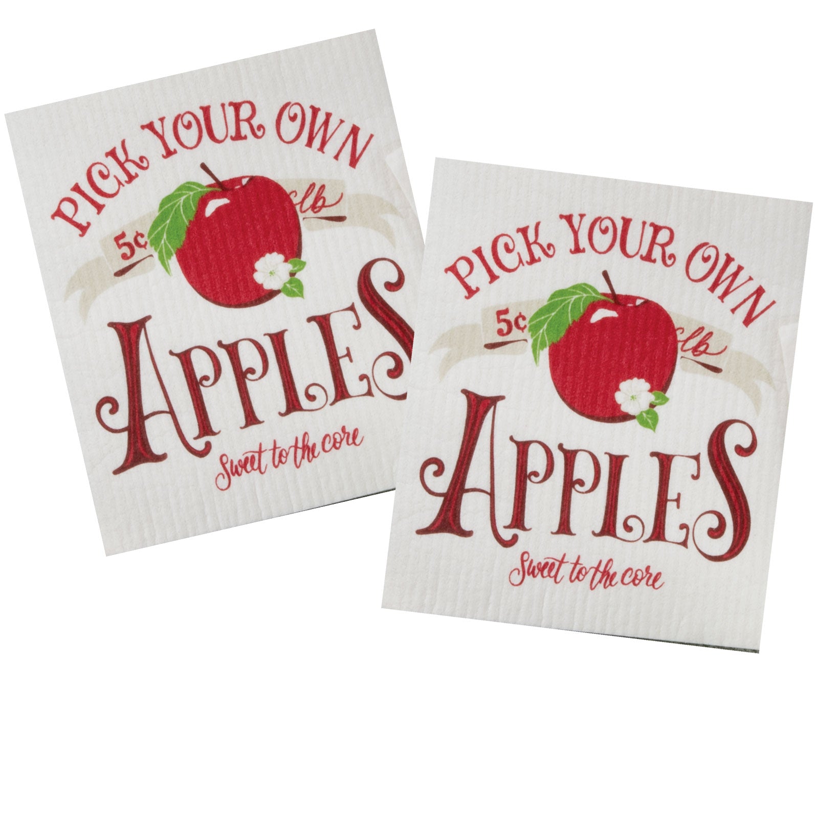 APPLE ORCHARD 2 PACK SWEDISH CLOTHS