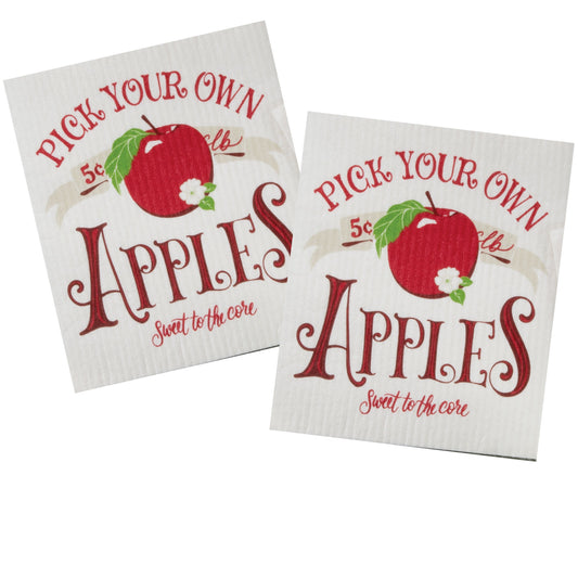 APPLE ORCHARD 2 PACK SWEDISH CLOTHS
