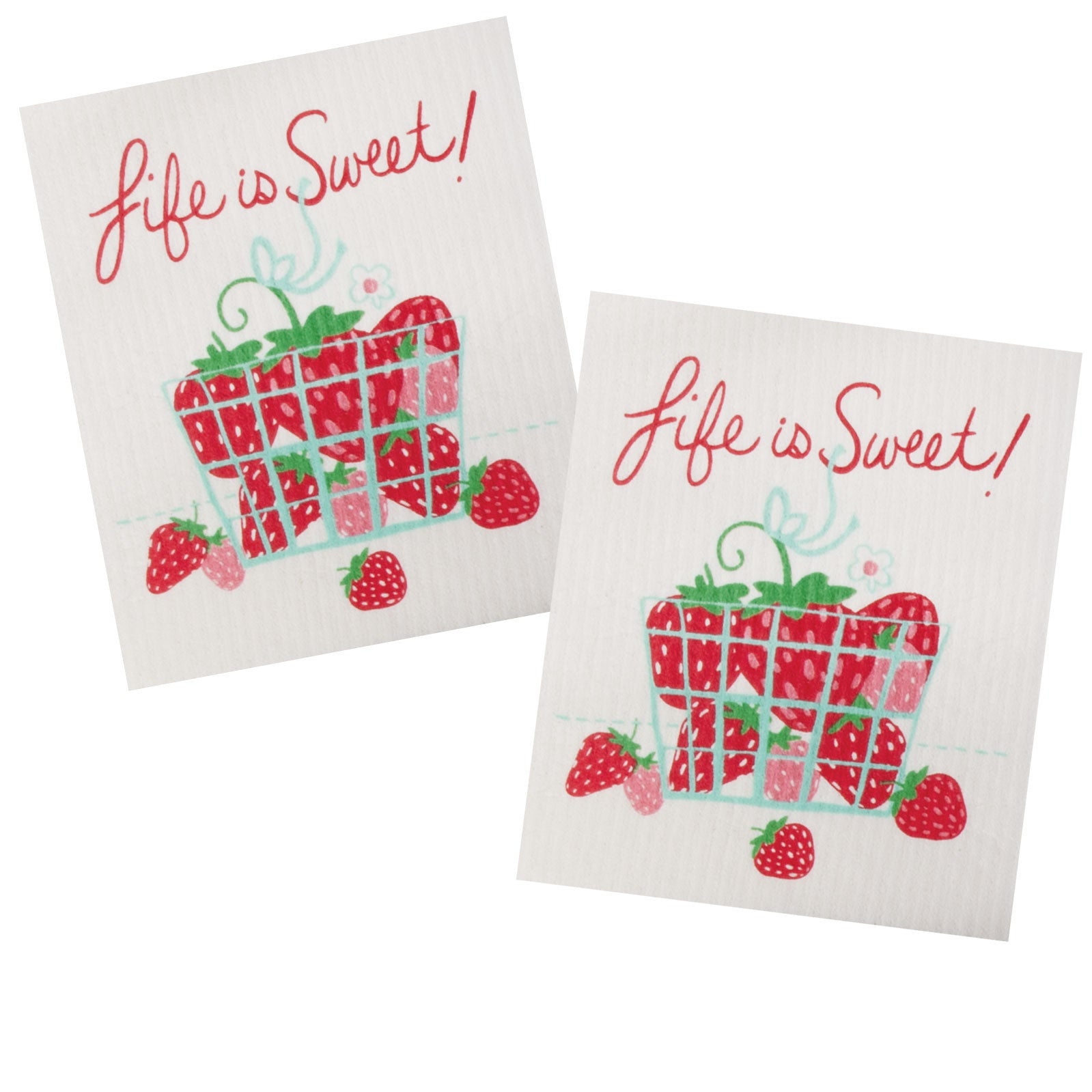 BERRY BASKET 2 PACK SWEDISH CLOTHS
