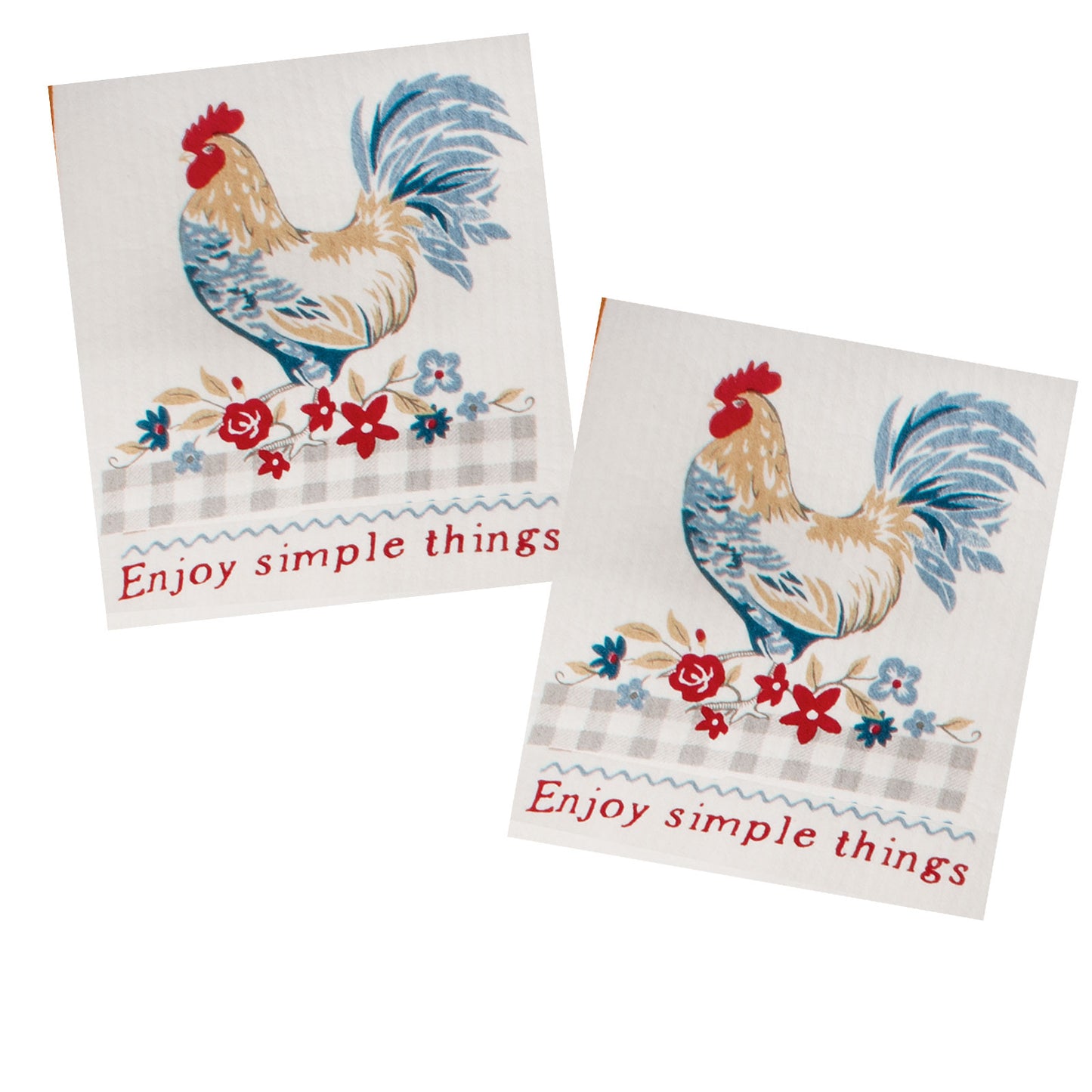 ROOSTER 2 PACK SWEDISH CLOTHS