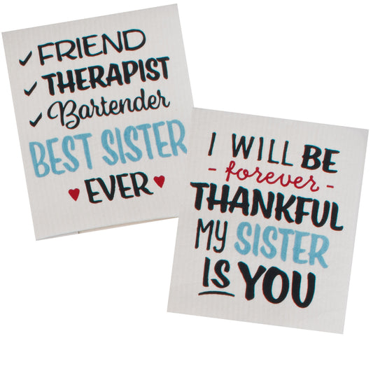 SISTER 2 PACK SWEDISH CLOTHS