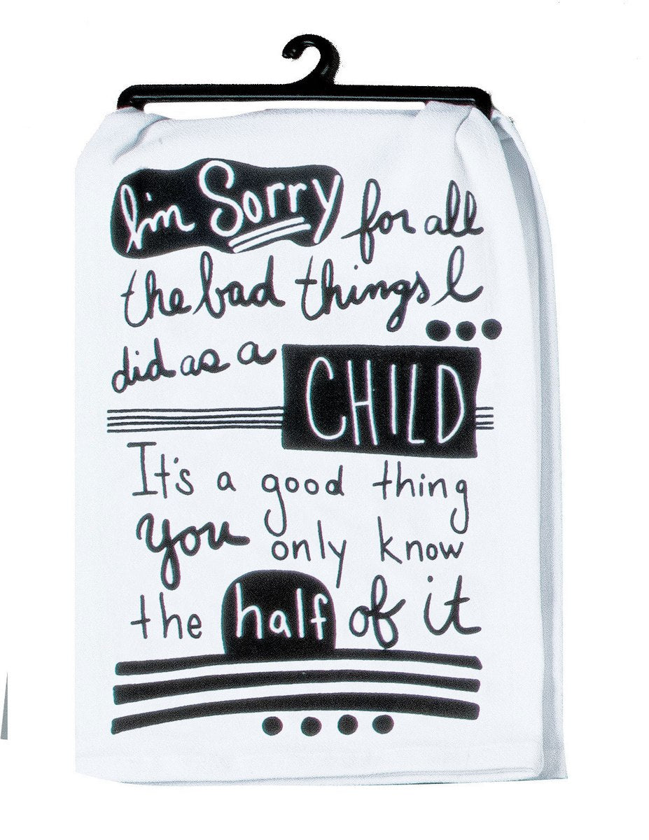 As A Child Flour Sack Towel