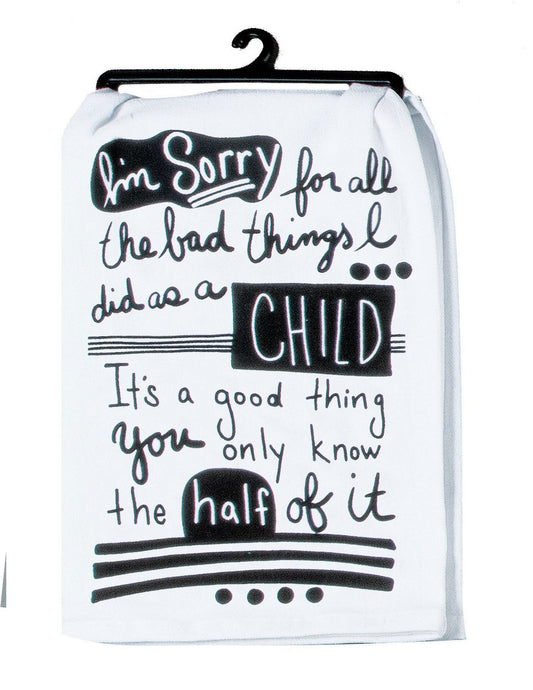 As A Child Flour Sack Towel