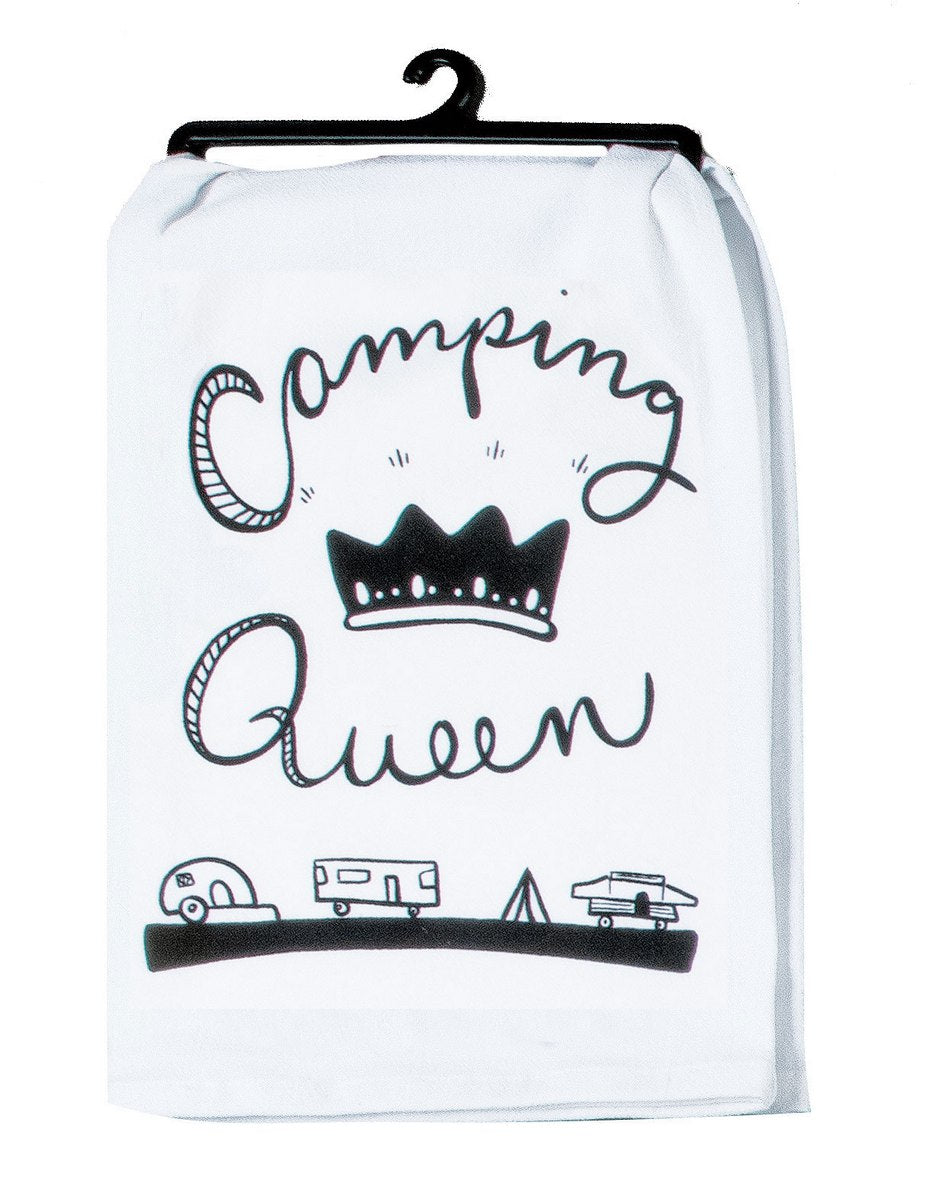 Camping Queen Flour Sack Towel