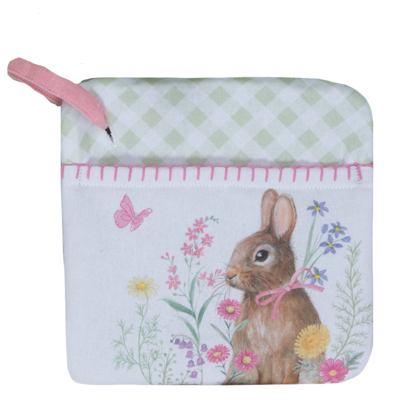 SPRING BUNNIES PCOKET MITT