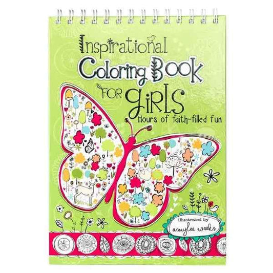 Inpirational Wire Bound Coloring Book