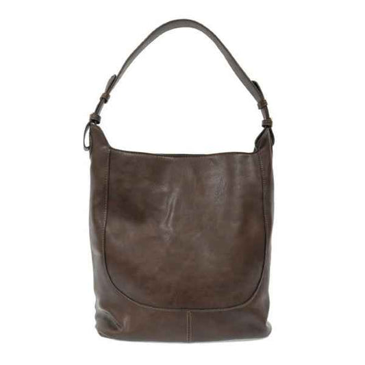 Dark Oak Adele Large Bucket Bag