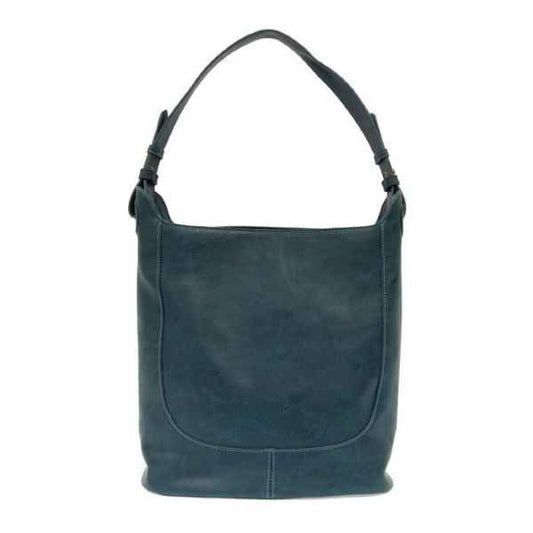 Dark Turquoise Adele Large Bucket Bag