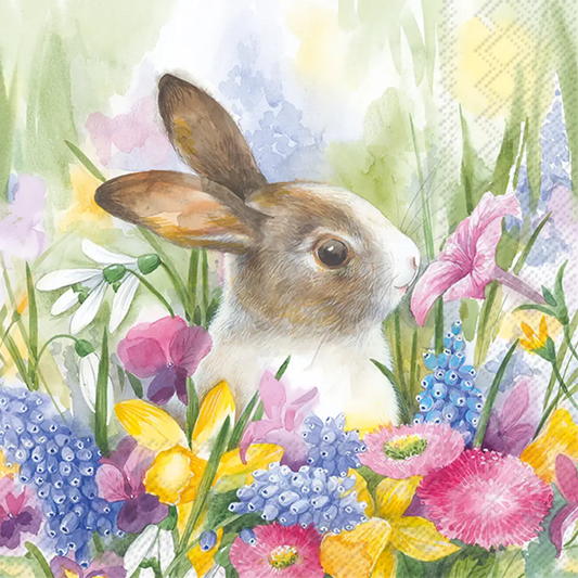 Ruby in the Meadow Luncheaon Napkins