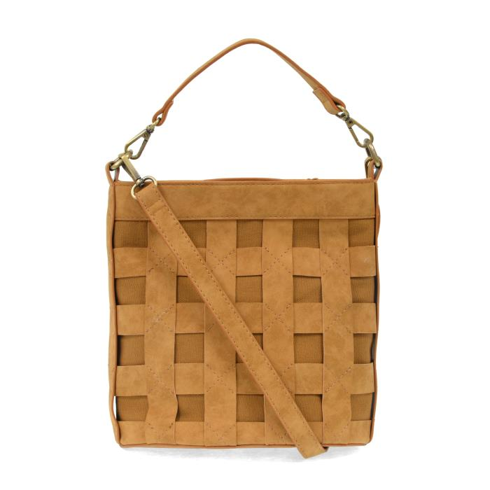 Walnut Brianna Cage Bucket Bag
