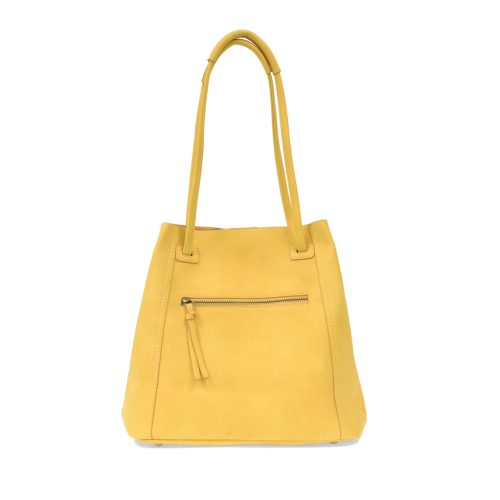 Yellow Josie Adjustable Tote