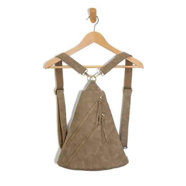 Taupe Peyton Convertible Backpack