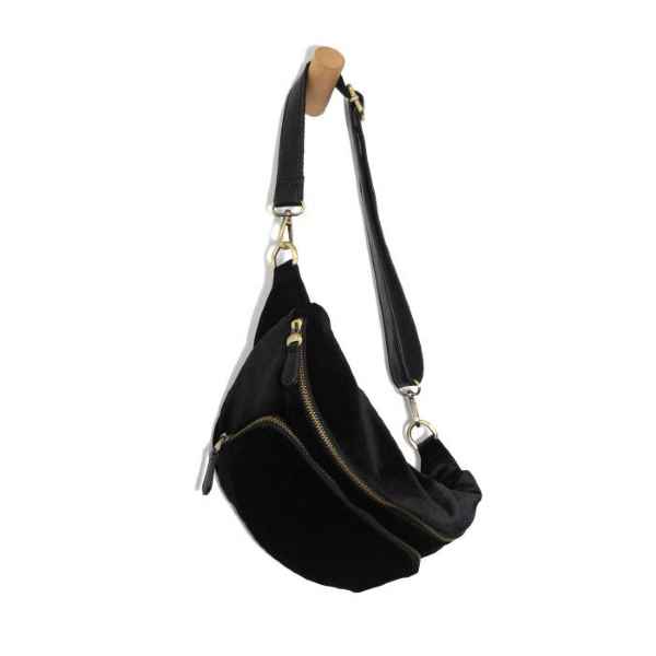 Black Velvet Rory Sling Belt Bag