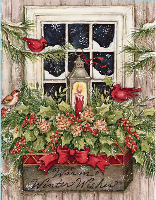 Window Box Boxed Christmas Cards