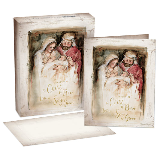 A Child Is Born BOXED CHRISTMAS CARDS