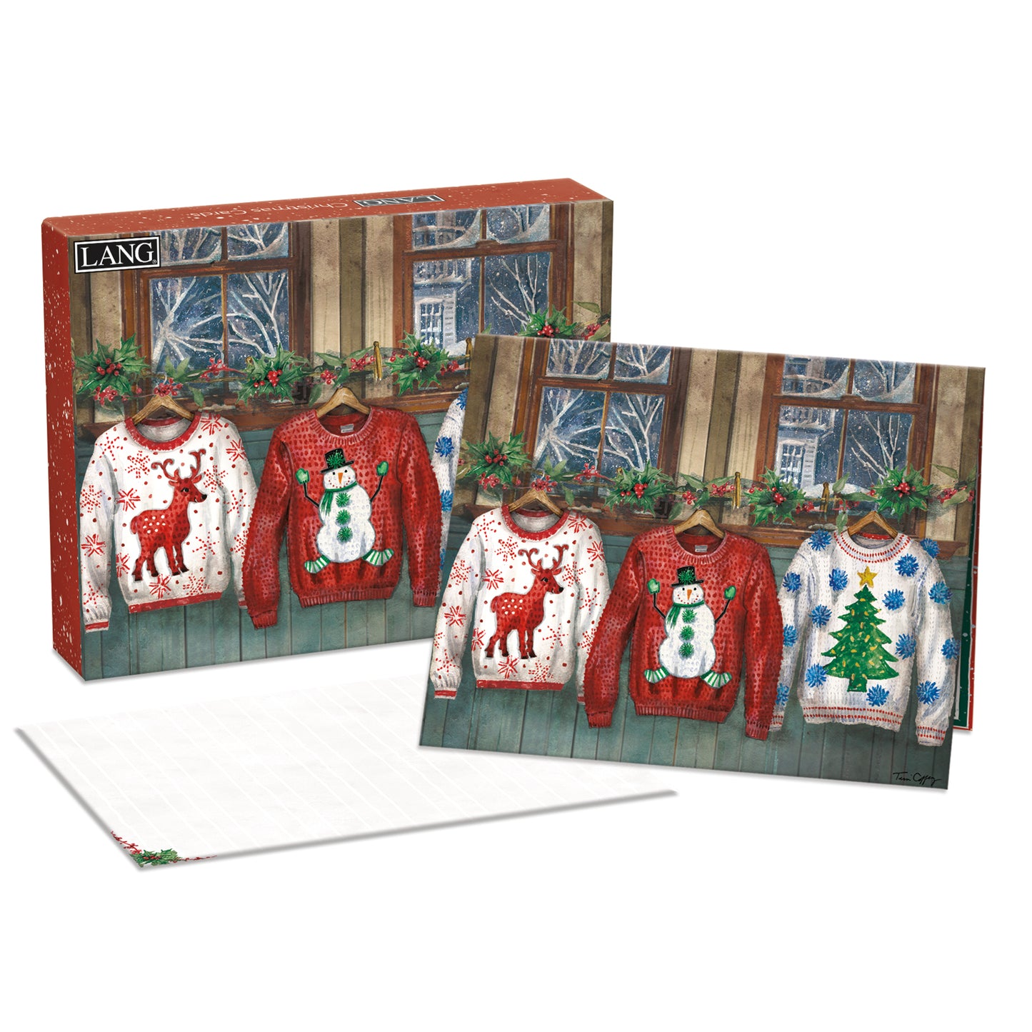 SWEATERS BOXED CHRISTMAS CARDS