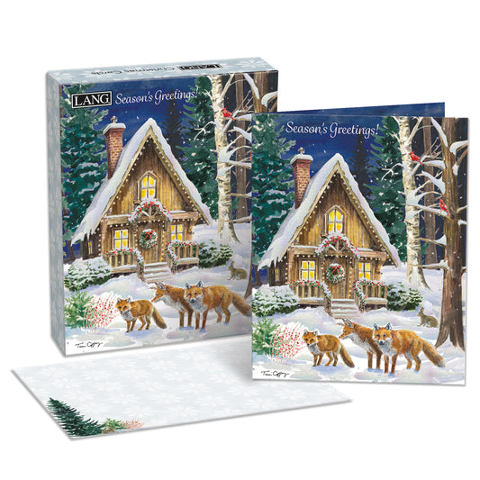 WINER RETREAT BOXED CHRISTMAS CARDS