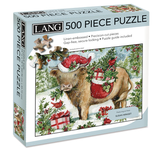 HIGHLAND COW 500PC PUZZLE