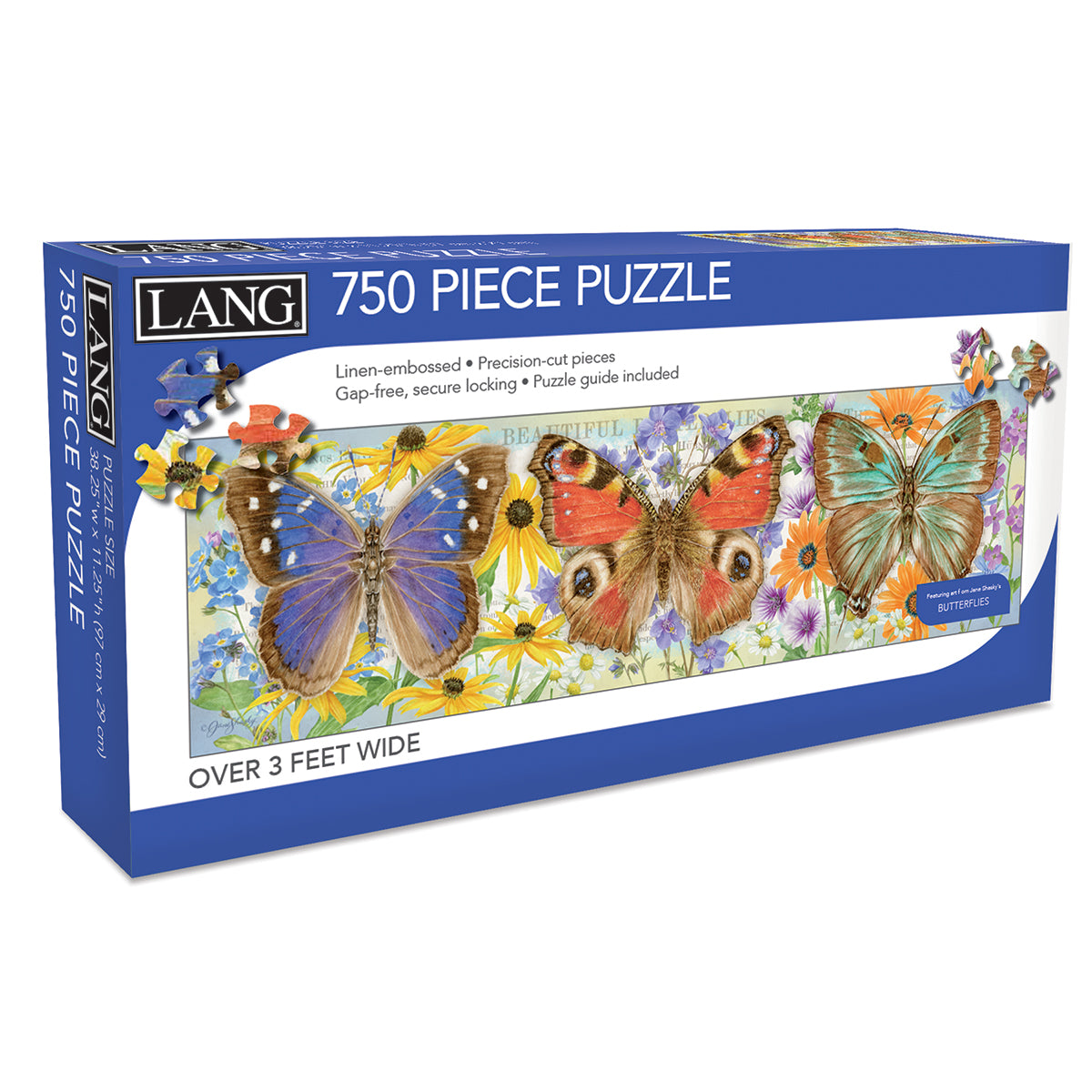 Butterfly Panoramic 750PC Puzzle