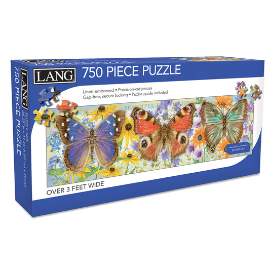 Butterfly Panoramic 750PC Puzzle
