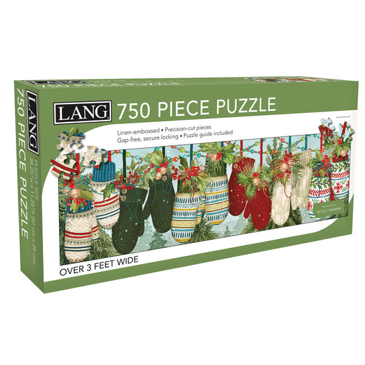 COZY MITTENS Panoramic 750PC Puzzle