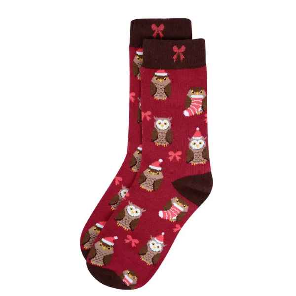 Christmas Owl Women's Socks