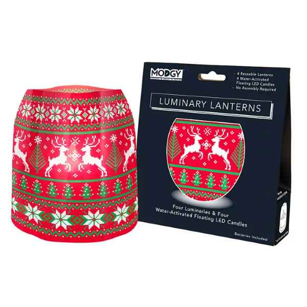 Deer Set 4 Luminary AND Tealights