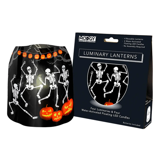 Skeleton Set 4 Luminary AND Tealights