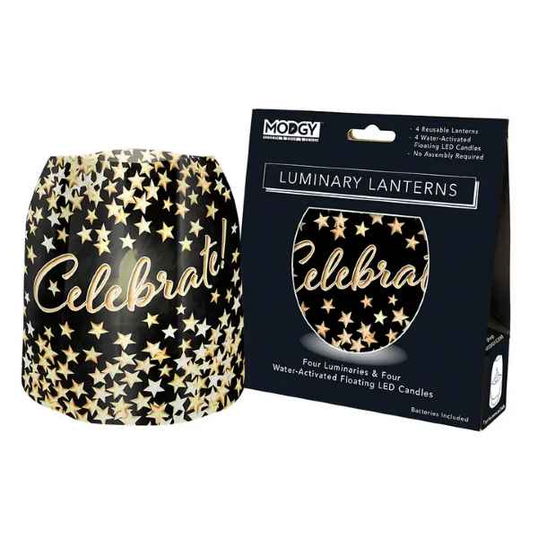 CELEBRATE SET 4 Luminary and Tealights