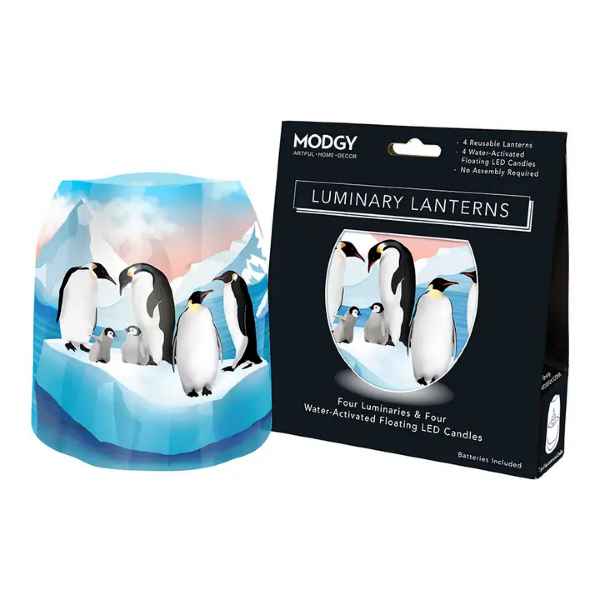 Penguins Set 4 Luminary and Tealights