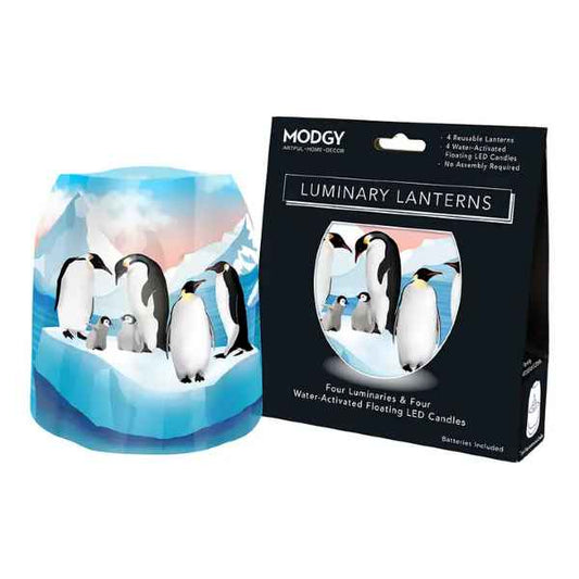 Penguins Set 4 Luminary and Tealights