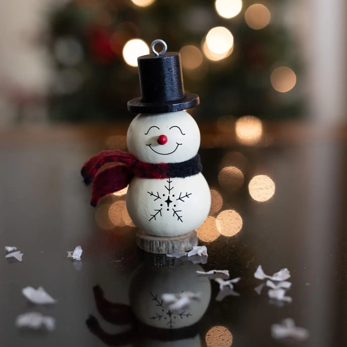 Lil Flake Snowman Gourd