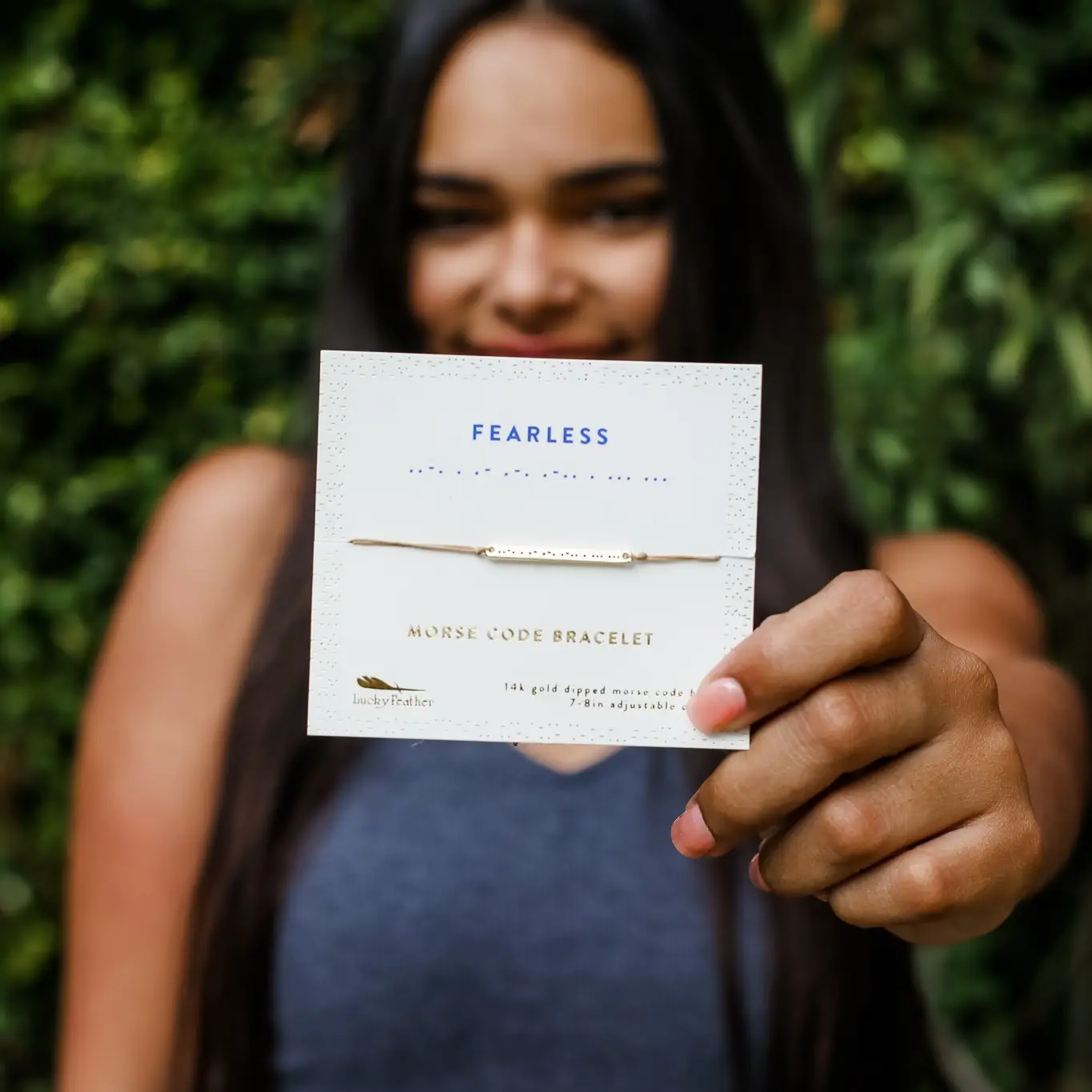 FEARLESS MORSE CODE BRACELET