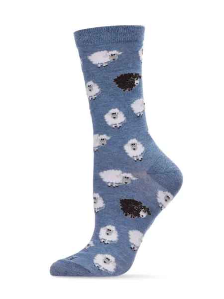 Sheep Bamboo Crew Socks