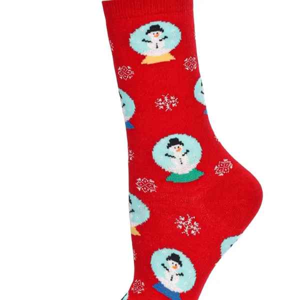 Snowglobes Christmas Socks