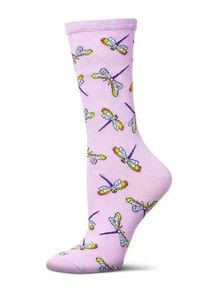 Dragonfly Crew Socks